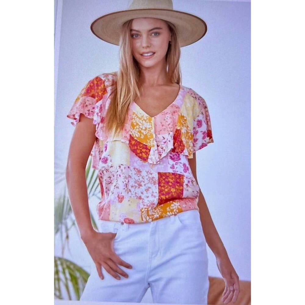 NEW ANDREE BY UNIT passion shirt in multi